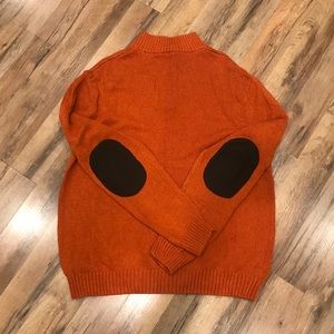 CHAPS sweater with elbow patches